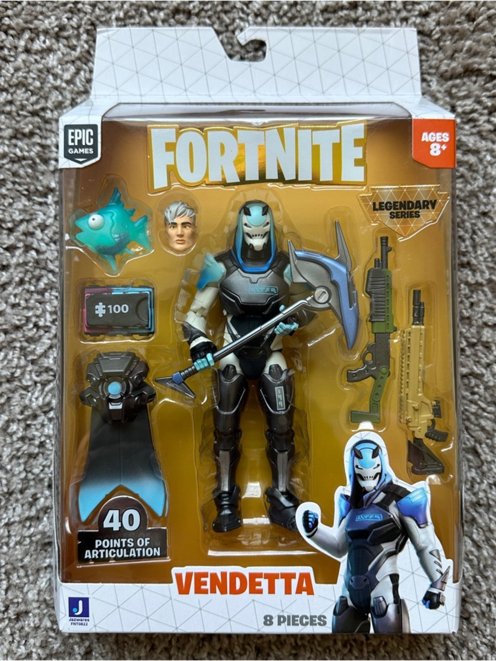 FORTNITE VENDETTA LEGENDARY SERIES ARTICULATING 6 INCH FIGURE TOY NEW